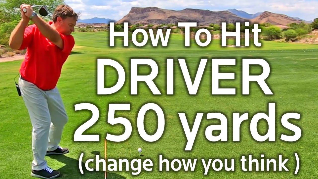 HOW TO HIT DRIVER LONGER - (250 YARDS or More)