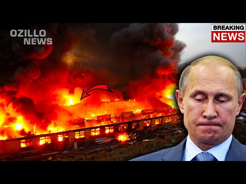 Ukraine Strikes Russia the Biggest Blow in Crimea! Russian Shipyard on Fire in Crimea!