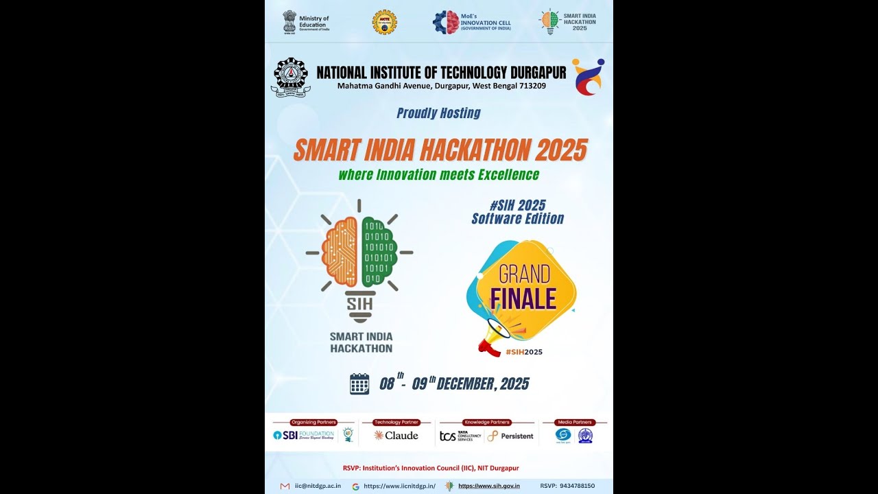 Smart India Hackathon 2025  - Valedictory Session and Prize Distribution Ceremony