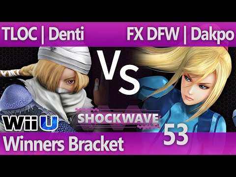 SW 53 Smash 4 - TLOC | Denti (Sheik) vs FX DFW | Dakpo (ZSS) - Winners Bracket