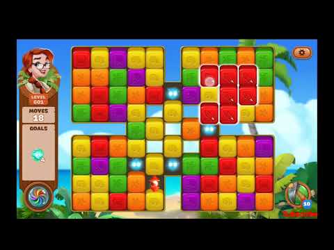 Lost Island Blast Adventure Level 601 NO BOOSTERS - A S GAMING