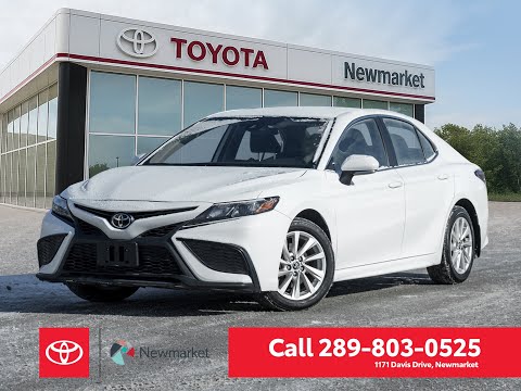 2024 Toyota Camry SE Auto in White for sale at Newmarket Toyota in Newmarket, ON