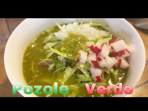 Pozole Verde |Cómo hacer pozole verde de puerco| Delicioso pozole verde