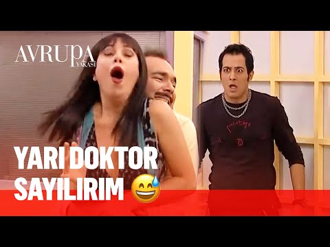 Burhan Fatoş'a ilkyardım uyguluyor 😅- Avrupa Yakası