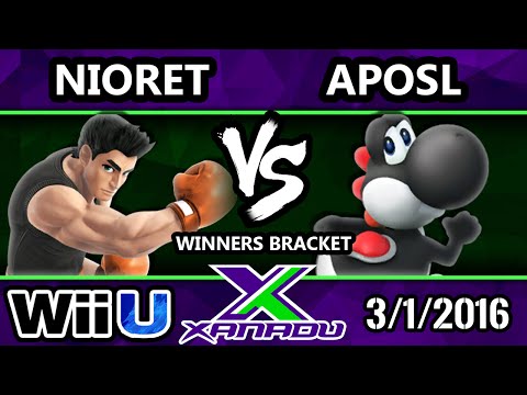 S@X 139 - VGBC | Aposl (Yoshi) Vs. Nioret (Lil Mac) SSB4 Tournament - Smash Wii U - Smash 4