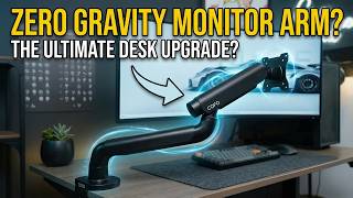 I Tried The Most Innovative Desk Accessory From Japan : COFO Zero Gravity Monitor Arm Pro