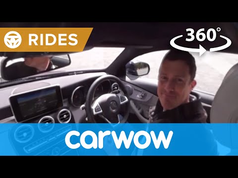 Mercedes C-Class Coupe 2017 360 degree test drive | Passenger Rides