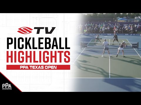 Callie Smith's Unbelievable Quickness Pickleball Highlight - PPA Texas Open Mixed Doubles