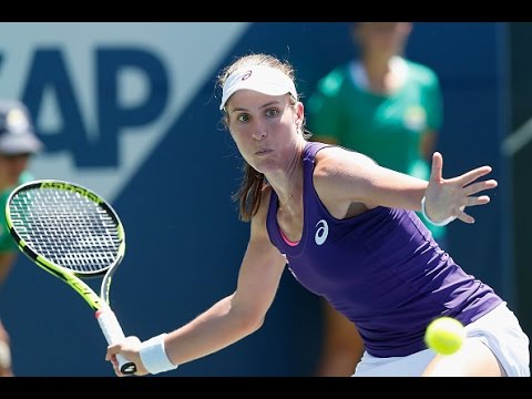 2016 Western and Southern Open Second Round | Johanna Konta vs Donna Vekic | WTA Highlights