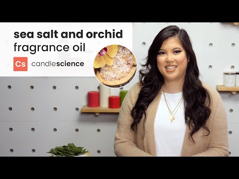 Sea Salt and Orchid Fragrance Oil from CandleScience