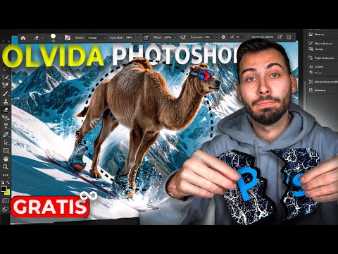 Better than Photoshop! Create and Edit Images by AI for FREE and UNLIMITED 🎨 EASY Tutorial Photopea