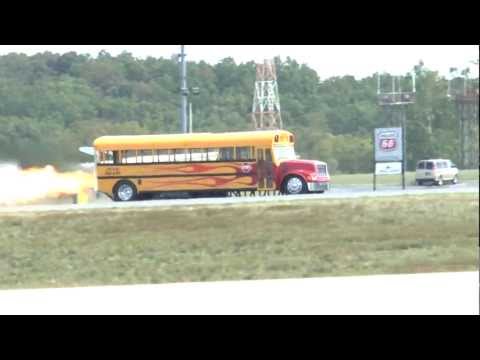 Jet Powered School Bus - Thunder Over The Blue Ridge - Sunday 2012
