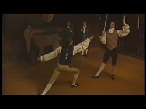 18th century swordplay Sabre Combat S. XVIII