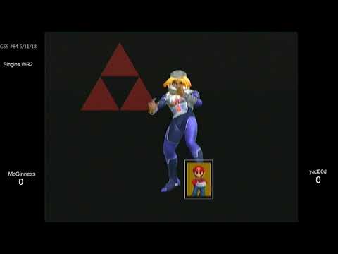 GSS 84 SSBM - McGuinness (Sheik) vs. yad00d (Mario, Fox) - Melee WR2