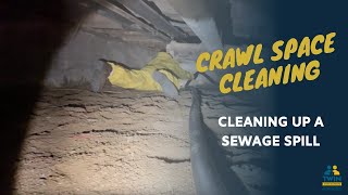 How To Detect and Clean up sewage in a crawl space