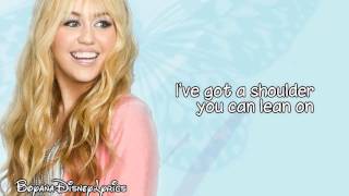 Hannah Montana - Need A Little Love (Lyrics Video) HD