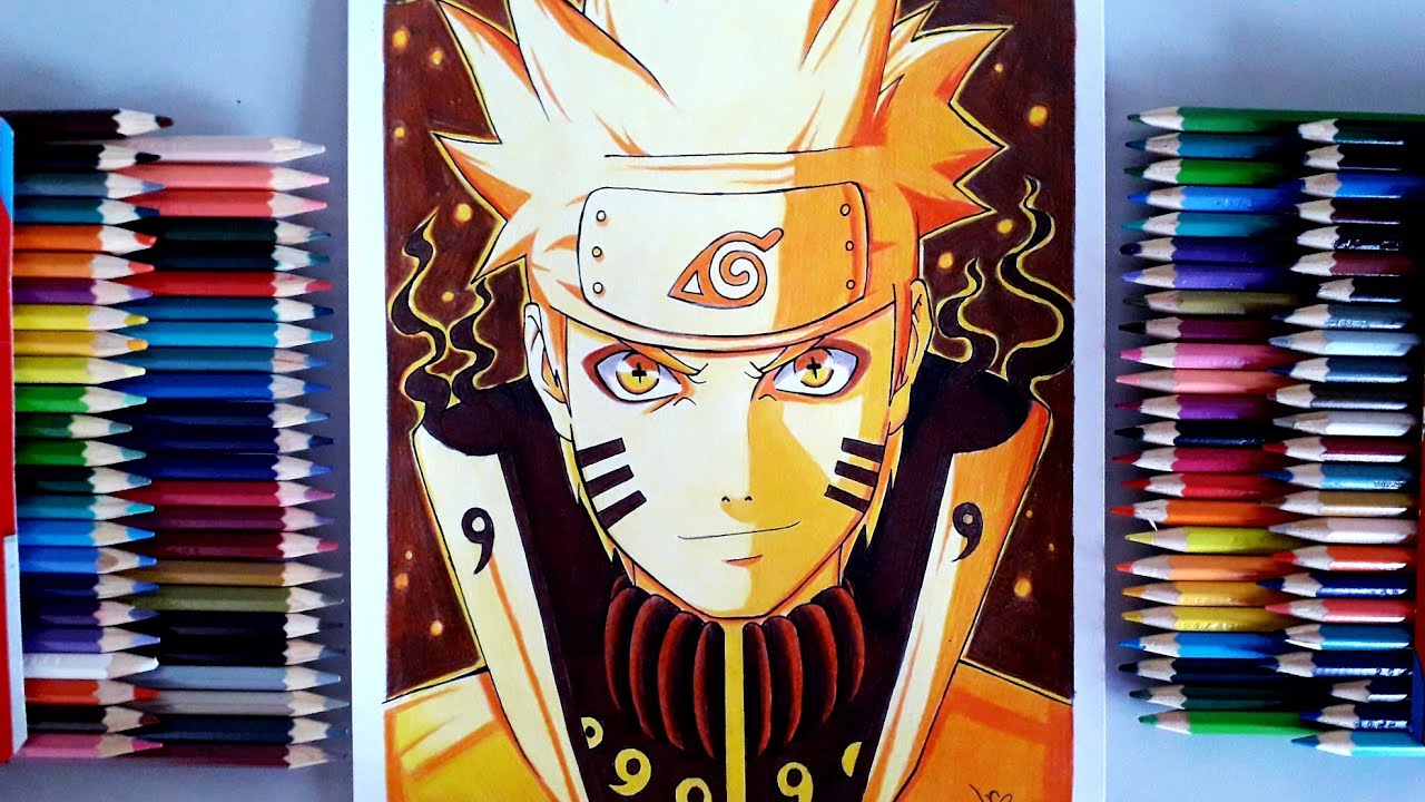 Speed Drawing - Naruto Sennin Bijuu Mode [Naruto Shippuden]