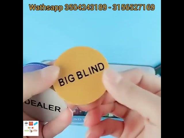 Vídeo relacionado con UieaMsio 400 Piezas Fichas de Póker de Plástico, 4 Colores Fichas de Bingo, Fichas de Juego y Conteo para Niños (22mm)