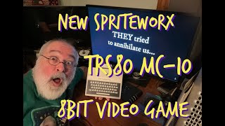 New Spriteworx TRS80 MC-10 Video Game Announced - Jay Mundy Reaction Videos & More - 8bit Retrogame