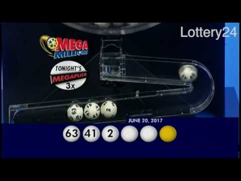 2017 06 20 Mega Millions Numbers and draw results