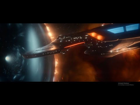 Star Trek Picard 3x3 Battleship Fight Scenes Titan and Shrike Attack Part1