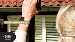 Madison Syros luxe parasol – 280×280 cm