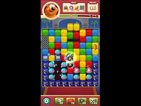 Toon Blast Level 3448 - NO BOOSTERS 🐻🐺🐱 | SKILLGAMING ✔️