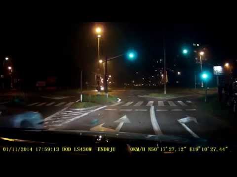 Debil na światłach.