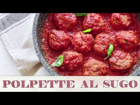 POLPETTE AL SUGO Ricetta della NONNA facile e veloce | SempliceVeloce