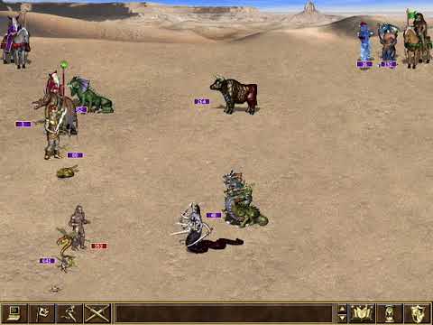 Tower vs Fortress - Heroes of Might and Magic III - 1M Gold Battles