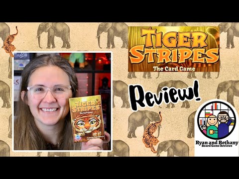 Ryan and Bethany review Tiger Stripes: the Card Game!