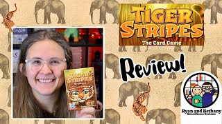 Ryan and Bethany Board Game Reviews - Tiger Stripes video thumbnail