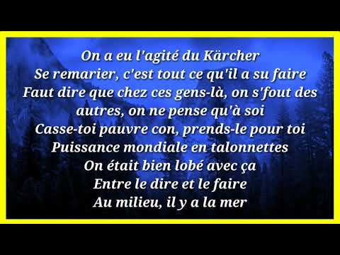 Gérard Lanvin - Entre le dire et le faire [Parole] feat Johnny Gallagher. HD