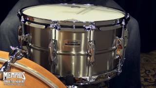 Video thumbnail for Yamaha 14x7 Recording Custom Stainless Steel Snare Drum by Memphis Drum Shop