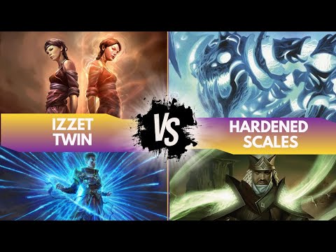 Izzet Twin vs Hardened Scales | Modern Paper Gameplay