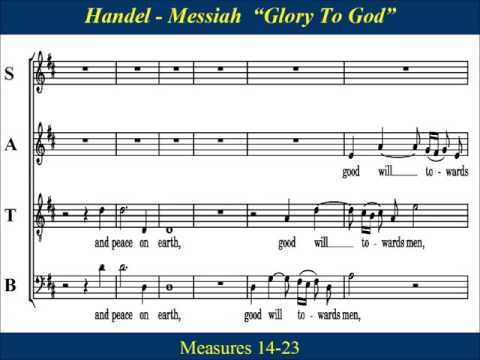19 - Handel Messiah Part 1 Glory To God - Alto
