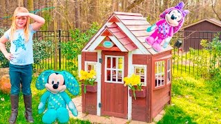 ASSISTANT SURPRISE HUNT Mickey Mouse + Paw Patrol + Zootopia Surprise Basket Hunt Toys Video