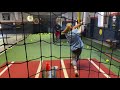 Batting practice with Coach Todd, June 2021