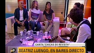 Beatriz Luengo canta en Baires Directo - Telefe Noticias