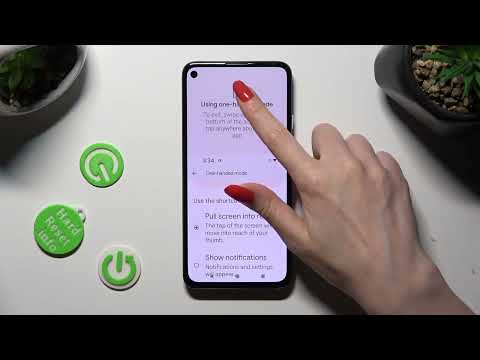 How to Enter One Handed Mode on Android 14?