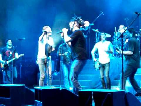 Counting Crows with Augustana performing Rain King