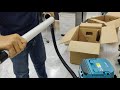 Makita DVC157LZX3 Akumuliatorinis dulkių siurblys 2x18 V Li-ion, HEPA; AWS; Be akumuliatorių ir kroviklio! RAMIOJE!