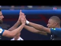 FRA - ARG (2018) : Kylian Mbappé s'offre un doublé, le héros de la partie ! - 30/06/18 -