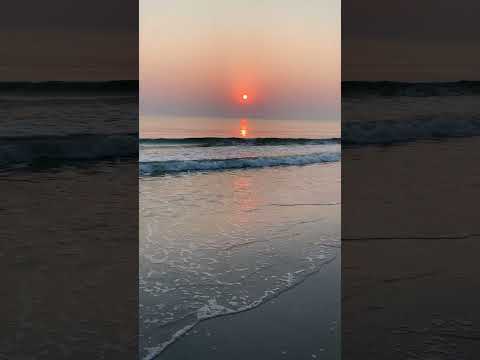 Beautiful view of sea and sunrise