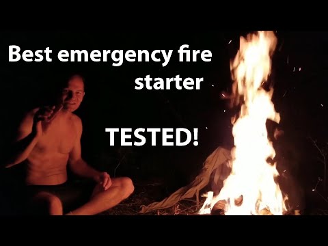 Best survival fire starter! One you will actually carry.  (FireAnt waterproof fire starter)