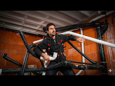 If I mess this up, the whole house is ruined!! (central vacuum and drainage)