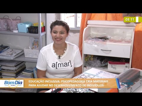 Psicopedagoga cria materiais para ajudar no desenvolvimento de crianças, jovens e adultos 04 06 202