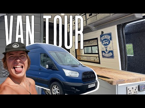 I built my dream camper | Ford Transit Camper Tour