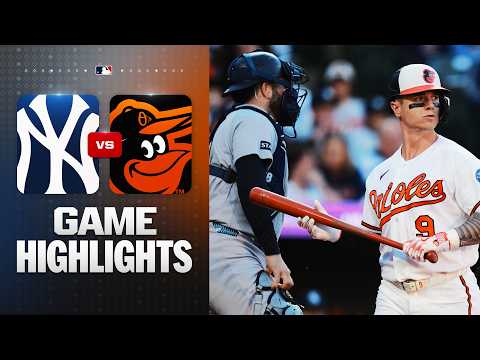 볼티모어 VS 뉴욕양키스 3:2 MLB 스포츠하이라이트