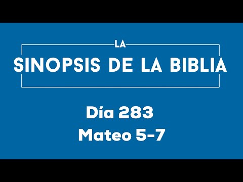 Día 283 (Mateo 5-7)